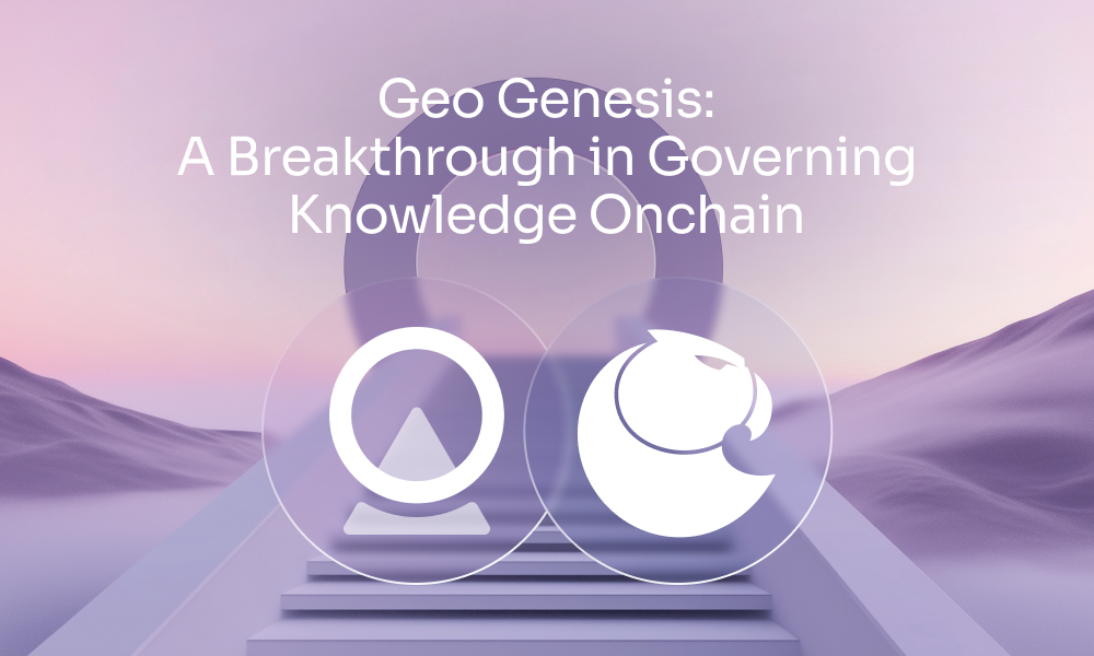 A Breakthrough in Governing Knowledge Onchain
