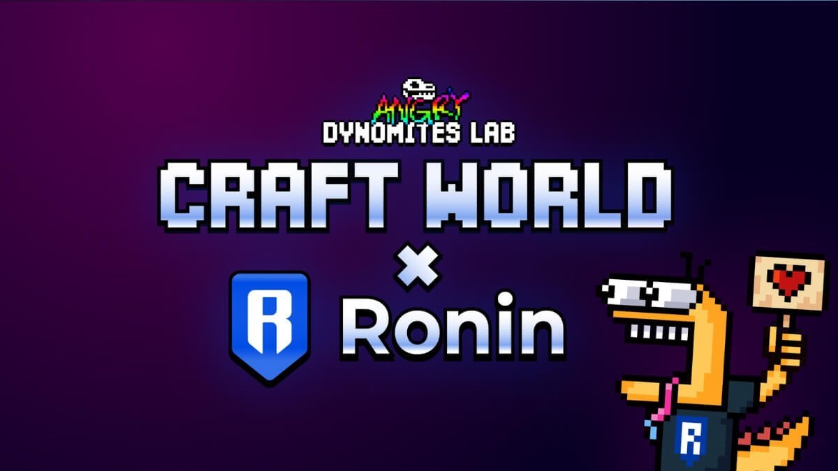 VOYA Games Brings Craft World to Ronin, Launches Utility-Only Dyno Coin