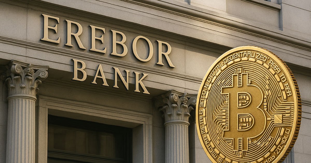 Tech Billionaires Launch Erebor Bank To Serve Bitcoin And Crypto Startups