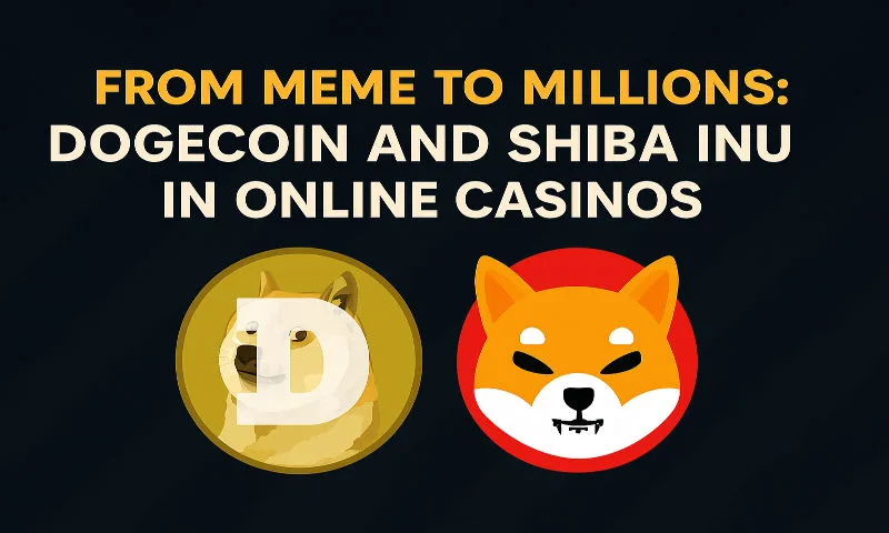 From Meme to Millions: Dogecoin and Shiba Inu in Online Casinos