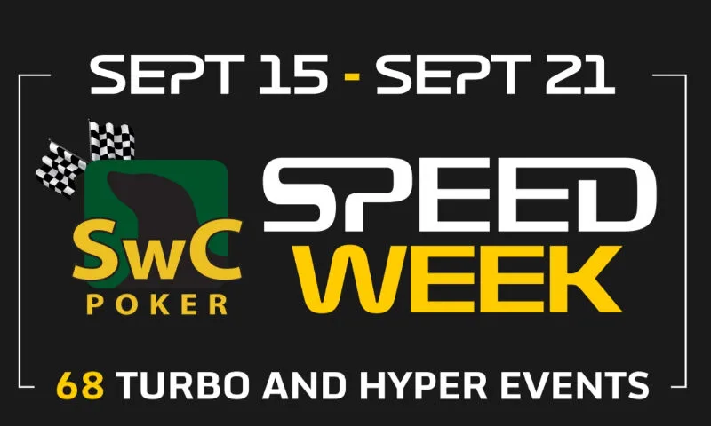 SwC Poker's Speed Week Returns with 68 Events Over 7 Days