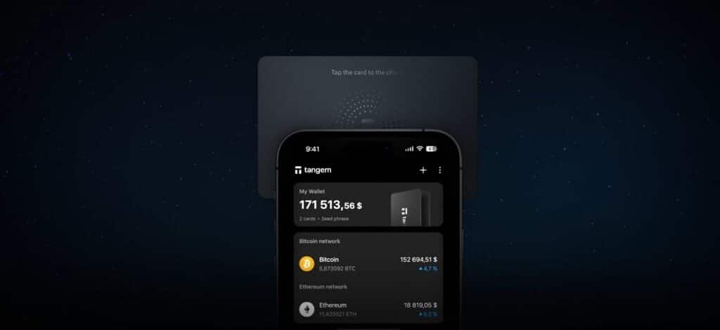 Tangem card promotion