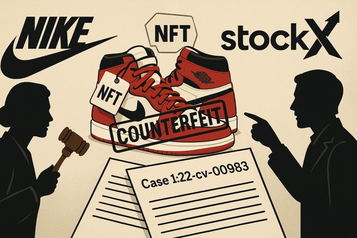 withdrawal with prejudice and 37 counterfeit pairs at the center of the case