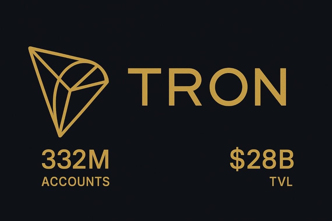 TRON rebrands: new "golden ratio" logo