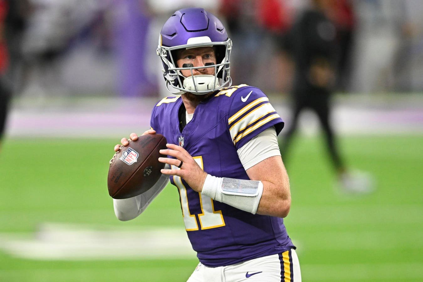 QB2 Carson Wentz Starts Again As Vikings Attempt To Ground Eagles