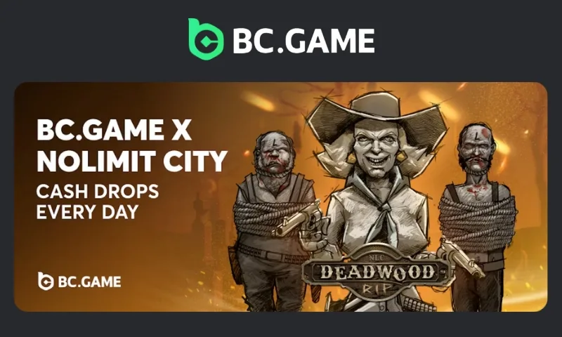 Play Nolimit City Slots for Surprise Cash Drops at BC.Game