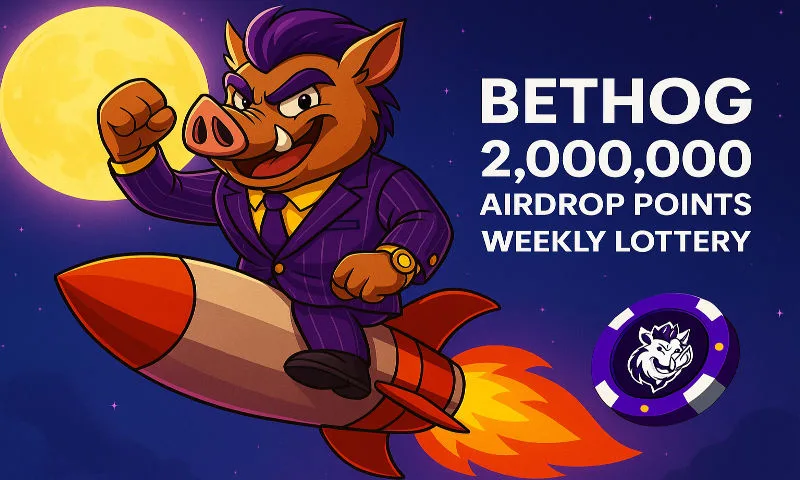BetHog 2,000,000 Airdrop Points Weekly Lottery