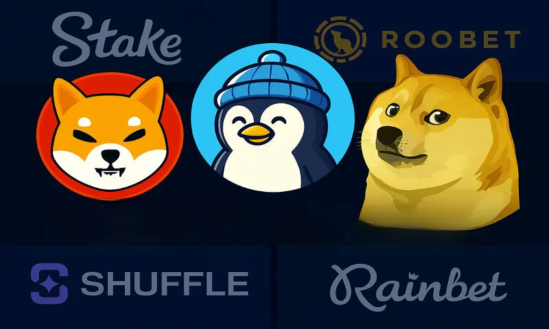 Which Meme Coins Do the Biggest Crypto Casinos Accept?